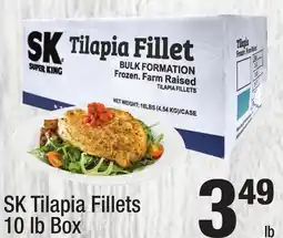 Super King Markets SK Tilapia Fillets offer