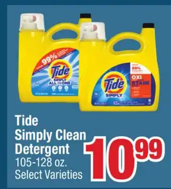 Jewel-Osco Tide Simply Clean Detergent offer