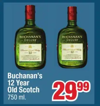 Jewel-Osco Buchanan's 12 Year Old Scotch offer
