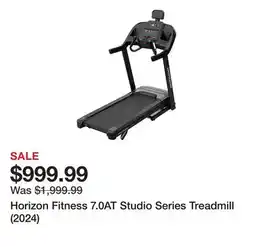 Dick's Sporting Goods Horizon Fitness 7.0AT Studio Series Treadmill (2024) offer