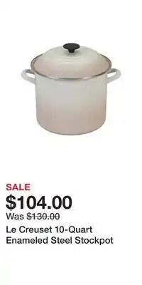 Nordstrom Le Creuset 10-Quart Enameled Steel Stockpot offer