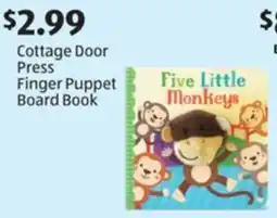 Aldi Cottage Door Press Finger Puppet Board Book offer