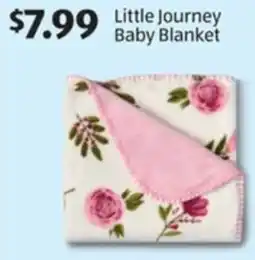 Aldi Little Journey Baby Blanket offer