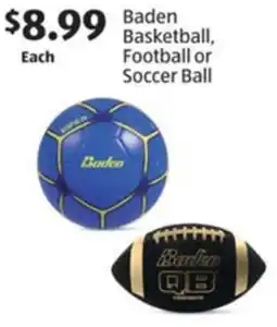 Aldi Baden Basketball, Football or Soccer Ball offer