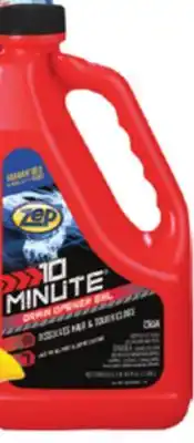 Ocean State Job Lot ZEP 10 Minute Drain Opener Gel 64 oz offer