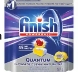 Ocean State Job Lot Finish Powerball Quantum Automatic Dishwasher Tabs 45 Count offer
