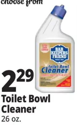Ocean State Job Lot Bar Keepers Friend Toilet Bowl Cleaner 24 oz offer