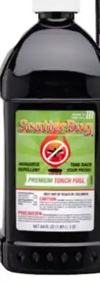 Ocean State Job Lot ScatterBug Citronella Torch Fuel 64 oz offer