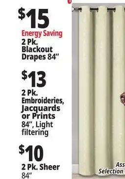 Ocean State Job Lot Window Curtains offer