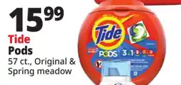 Ocean State Job Lot Tide Pods offer
