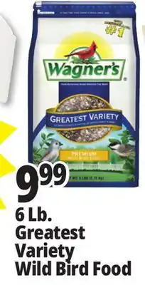 Ocean State Job Lot Wagner's Greatest Variety Deluxe Wild Bird Food 6 lbs offer
