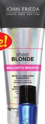 Ocean State Job Lot John Frieda Shampoo & Conditioner offer