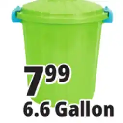 Ocean State Job Lot 6.6 Gallon Storage Bins with Lids offer
