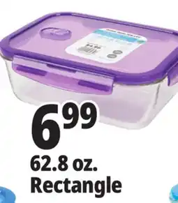 Ocean State Job Lot Glass Food Storage Container 62.89 oz offer