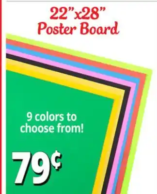 Ocean State Job Lot Poster Boards offer