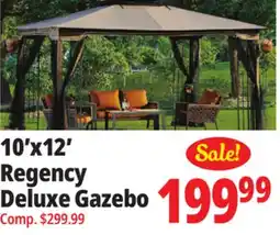 Ocean State Job Lot 10'x12' Regency Deluxe Gazebo offer