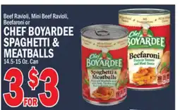 C Town CHEF BOYARDEE SPAGHETTI & MEATBALLS offer