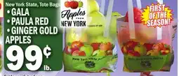C Town • GALA • PAULA RED • GINGER GOLD APPLES offer