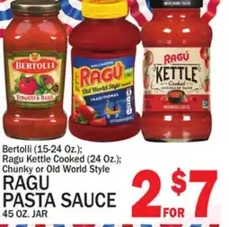 C Town RAGU PASTA SAUCE 45 OZ. JAR offer