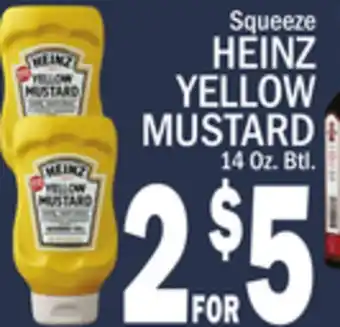 C Town HEINZ YELLOW MUSTARD offer