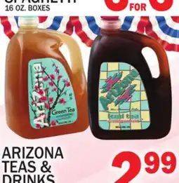 C Town ARIZONA TEAS & DRINKS offer