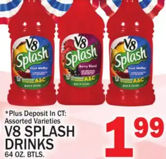 C Town V8 SPLASH DRINKS offer