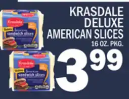 C Town KRASDALE DELUXE AMERICAN SLICES offer