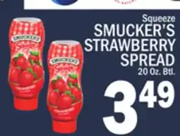 C Town SMUCKER'S STRAWBERRY SPREAD offer
