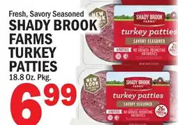 C Town SHADY BROOK FARMS TURKEY PATTIES offer