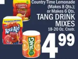 C Town TANG DRINK MIXES 18-20 Oz. Cnstr offer