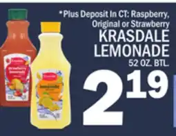 C Town KRASDALE LEMONADE offer