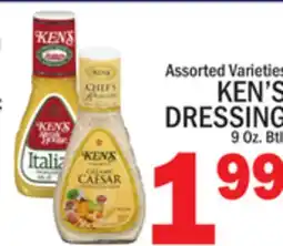 C Town KEN'S DRESSING offer