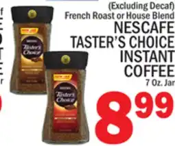 C Town NESCAFE TASTER'S CHOICE INSTANT COFFEE offer
