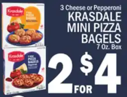 C Town KRASDALE MINI PIZZA BAGELS offer