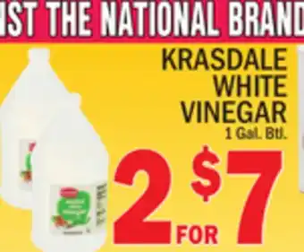 C Town KRASDALE WHITE VINEGAR offer