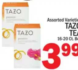 C Town TAZO TEA offer