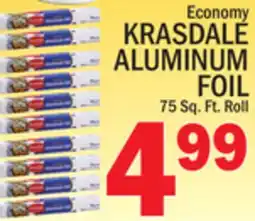 C Town KRASDALE ALUMINUM FOIL offer