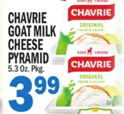 C Town CHAVRIE GOAT MILK PYRAMID PYRAMID offer