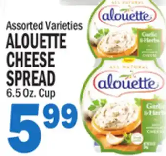 C Town ALOUETTE CHEESE SPREAD offer