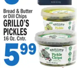 C Town GRILLO'S PICKLES offer