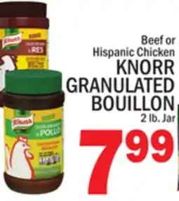 C Town KNORR GRANULATED BOUILLON offer