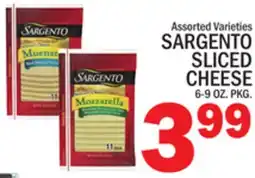C Town SARGENTO SLICED CHEESE offer