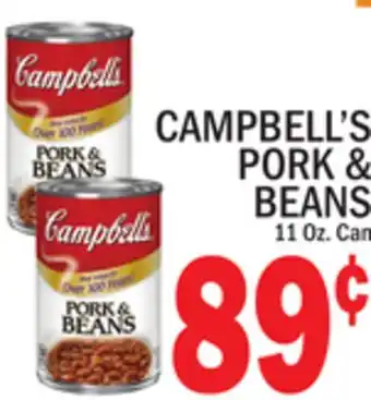 C Town CAMPBELL'S PORK & BEANS offer