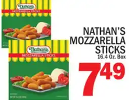 C Town NATHAN'S MOZZARELLA STICKS offer