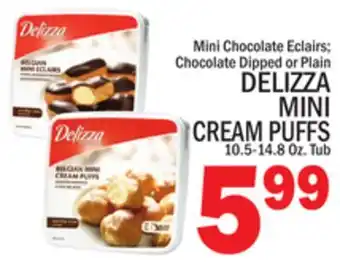 C Town DELIZZA MINI CREAM PUFFS offer