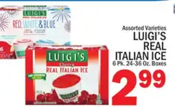 C Town LUIGI'S REAL ITALIAN ICE offer