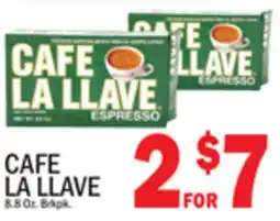 C Town CAFE LA LLAVE offer