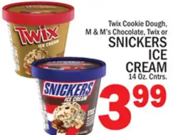 C Town SNICKERS ICE CREAM offer