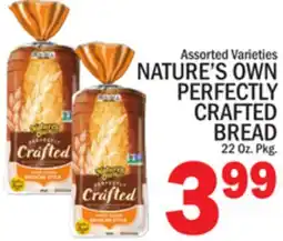 C Town NATURE'S OWN PERFECTLY CRAFTED BREAD offer