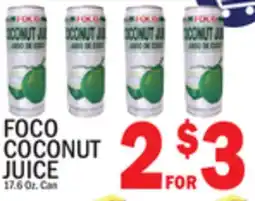 C Town FOCO COCONUT JUICE offer